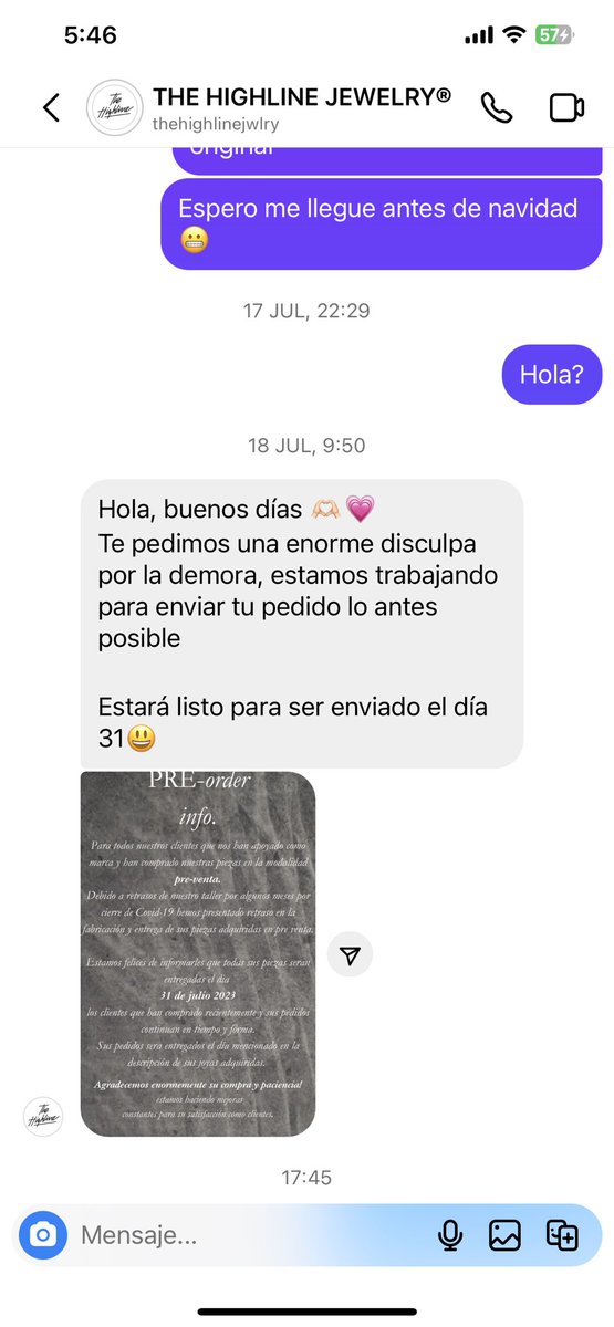 JOSSELIN_GV's tweet photo. @sarahiadi Me pasa lo mismo por @annasarelly me confié en comprar y ya va para el año y solo me dan excusas tras excusas. https://t.co/JuF2xeak68