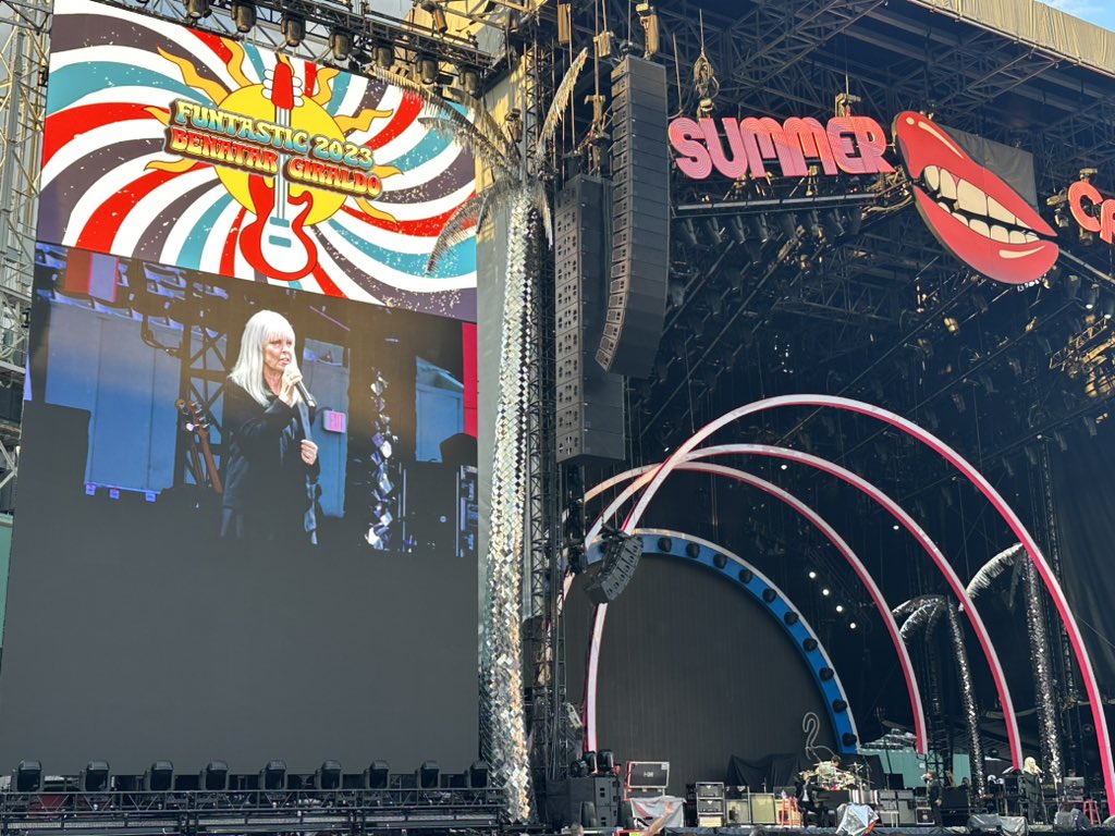 Ralkor's tweet photo. At the P!nk’s Summer Carnival 2023 concert at Fenway Park with @dookferret. Opening acts included Pat Benatar; at 70 she holds on to an amazing voice, including when she belt out favorites, “We Belong,” “Love Is a Battlefield” and “Heartbreaker.” https://t.co/btFrtlMwUC