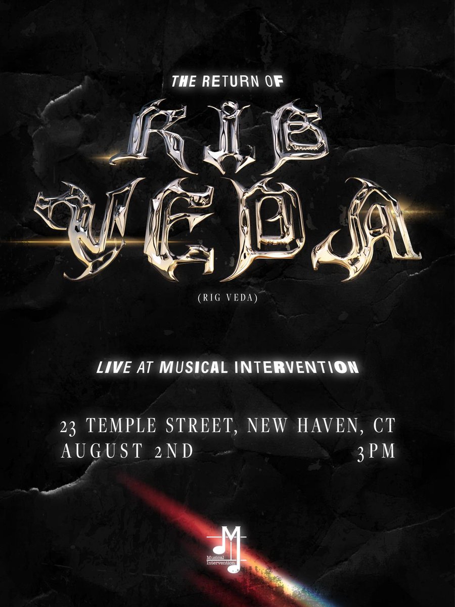 metalsam666's tweet photo. We  are thrilled to announce that Rig Veda will perform at the Musical  Intervention Aug 2nd. Join us tomorrow afternoon @3pm in this epic show!
After years of waiting, finally, Rig Veda is here.
Songs list:
* Parkway Drive - Horizons
* As I lay dying - Confined https://t.co/y2or55DWXp