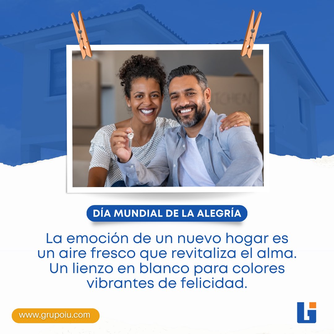 ¡Celebremos el Día Mundial de la Alegría con un motivo especial: nuestro hogar! 🎉🏠 No hay mayor felicidad que llegar a un espacio que nos acoge con calidez y amor. ❤️ 

#panama #inmobiliaria #casanueva #proyectodevivienda #casa #vivienda #venta #tuhogarideal