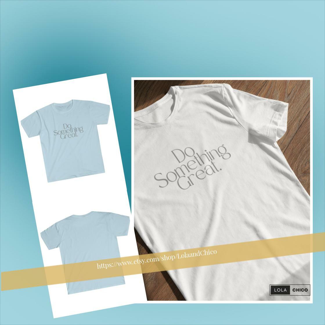#DoSomethingGreat #inspirational Do Something Great. Unisex Softstyle T-Shirt
$12.97
Get here lolaandchico.patternbyetsy.com/listing/149040…