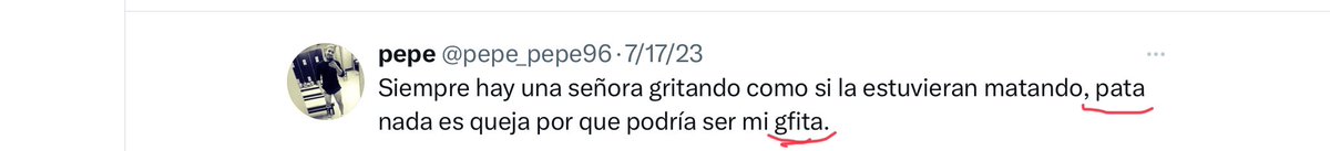 ColimaBonita's tweet photo. @pepe_pepe96 Diciendo que alguien escribe feo y ellos con typos, faltas de ortografía y palabras inventadas pero juzgando eso sí, creo que el tipo no sabe que ella usó ‘c/’ para poder escribir sin rebasar el límite de letras por tweet, su TL es puro odio y groserías, no hay mucho que esperar https://t.co/yHoNzVLDcJ