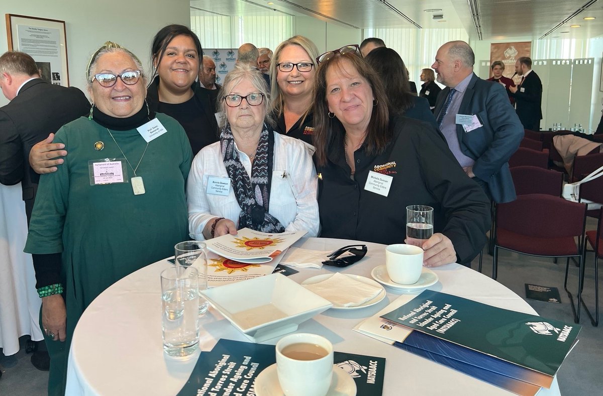 Drs4Ageingwell's tweet photo. It was great to meet old and new friends at the launch of @NASTIAACC 
Together we can ensure that our Elders get the care they deserve. #ForourElders #GoodSpiritGoodLife @UWAresearch #CAMDH https://t.co/ojRharfnsP