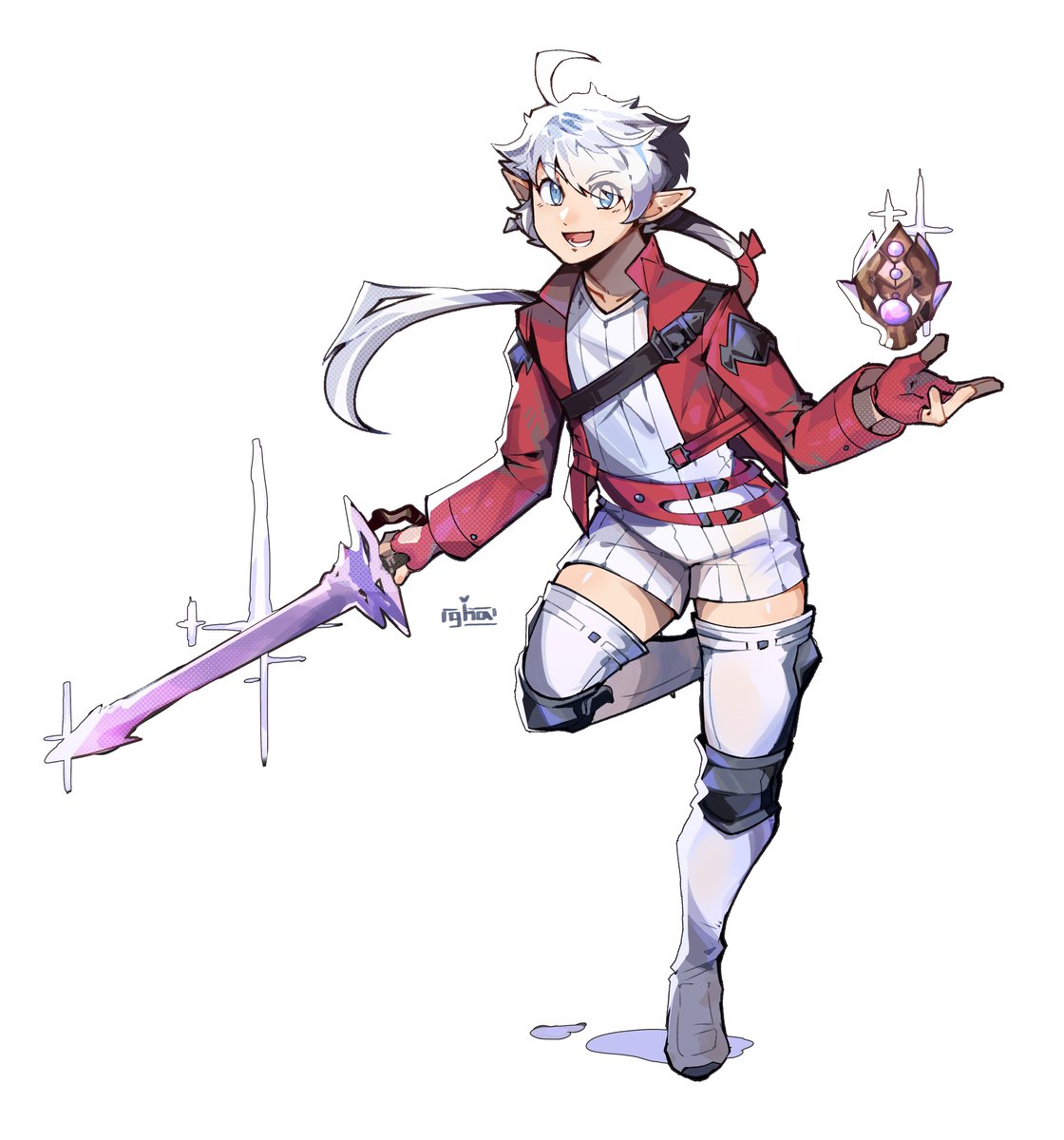 「alisaie #ffxiv 」|grayのイラスト