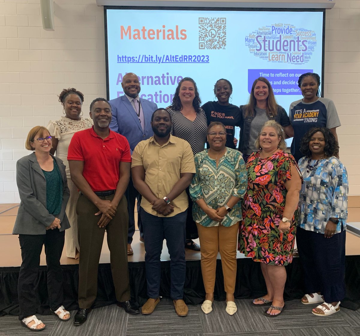 jhdoubleu's tweet photo. Special Thanks to @BethRiceIABS &amp; Bridget Johnson for visiting @HarnettCoSchool today as we hosted the Alternative Ed Central Regional Reflection Session at the  GPDC!  Great info shared by all!  #LeadershipMatters #AlternativeEd #NAEA #StateofNC #CumberlandCounty #HarnettStrong https://t.co/mKgsjWvS3O