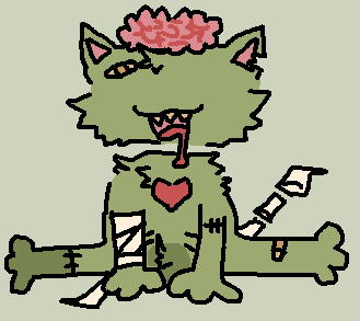 liittle scraggly kittten from the side of the road ....