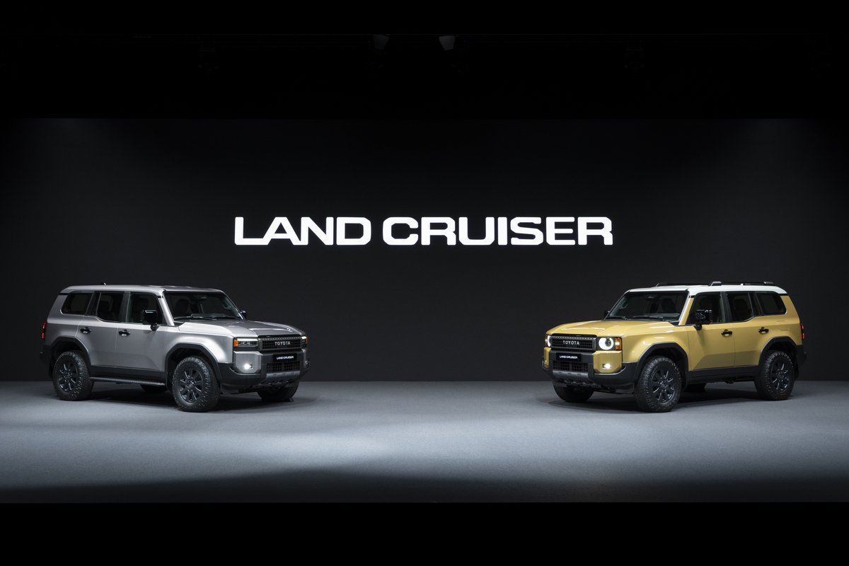 新型ランドクルーザー“250”世界初公開！
▶bit.ly/3DAIITl

#LANDCRUISER