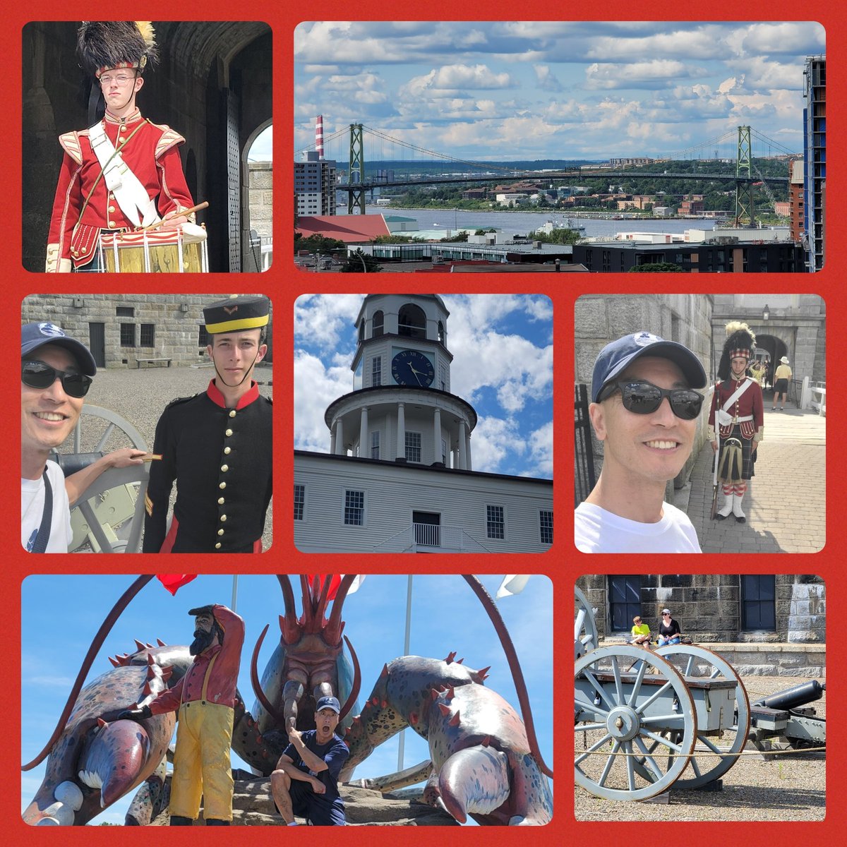 Seoulman773's tweet photo. People, sights, and sounds in Halifax, NS and Moncton, NB as I took in culture in many different forms this weekend! 🌊🌊⚔️⚓🍁🏈 #TouchdownAtlantic @CFL @TorontoArgos @SMUHuskies @ParksCanada_NS #Citadel https://t.co/b3qLWbLrZR