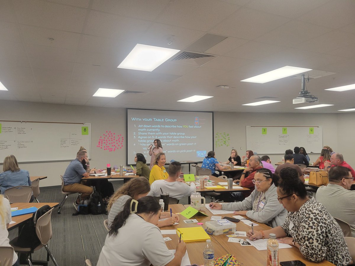 JoleneCasteel19's tweet photo. @katyisd New JH math Ts learning together! Thanks @MMStutts11 for a great day of collaboration and learning! https://t.co/O7Tlz5ExJ3