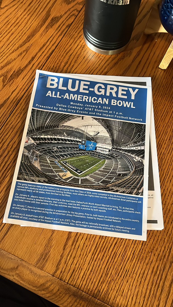 ZacharyMarkham4's tweet photo. I am grateful to the @BlueGreyFB @SeanCeglinsky and the rest of the selection committee for choosing me to play for the Blue-Grey All American West team!  I am blessed to represent @vvhsfootball and the state of New Mexico!!  @CoachWallin @NMrecruits @PrepRedzoneNM @MathisGaius https://t.co/8EKB95wcHj