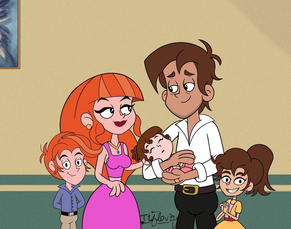 Tifflovty's tweet photo. Leodora family ☺️💗 #leodora #teodoravillavicencio #leosanjuan #legendquest #lasleyendas #fanart #teodora #Netflix https://t.co/OTLS74Xl56