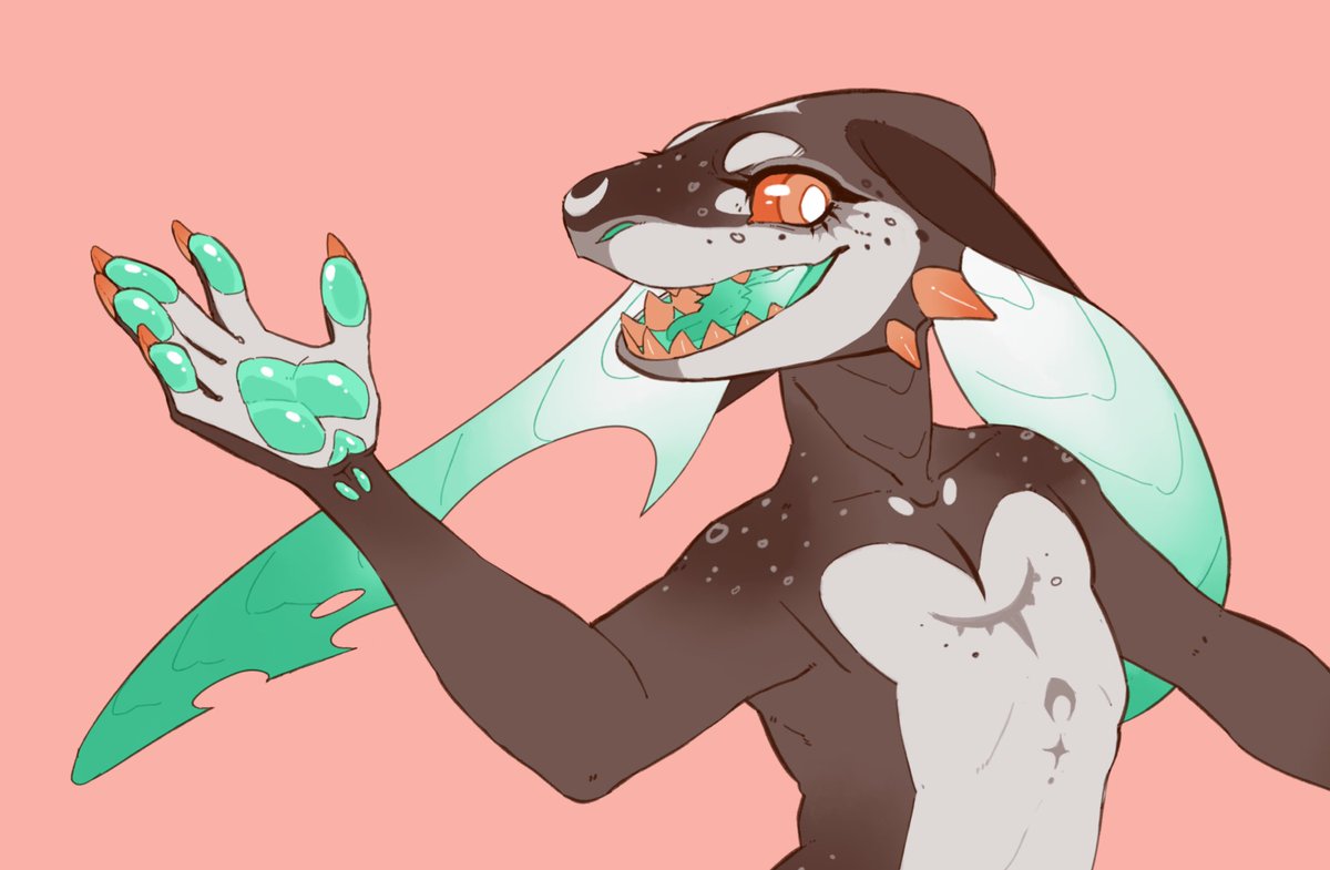 leoluvn's tweet photo. Heyy! My sona/species have faces like this .0. https://t.co/VpJQZnuObe