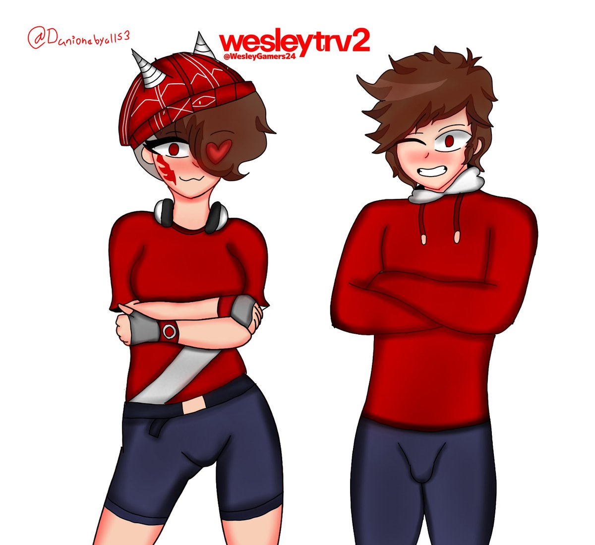Danionebyall53's tweet photo. ๐ดโคWesliana and Weleyโค๐ด
Oc's of @WesleyGamers24
๐(SFW Version)๐
๐I hope you like it๐
#Wesleytry2 #Wesleygamers24 #nsfw_art #draw #gachansfw #oc #ocs #ocart https://t.co/TSjsw4P0ev