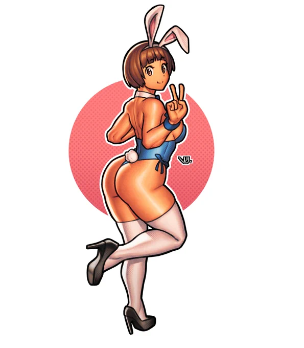 It's bunny day now I guess?? Bro, I can't keep up with all that stuff. Anyway, here's Mako  #バニーの日