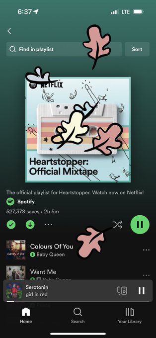 Hey Derek, are you a secret Heartstopper stan?   No why would you think that?😝 https://t.co/HClrxM42<a href="/tag/rwrb"class="tags"><span>#rwrb</span></a>