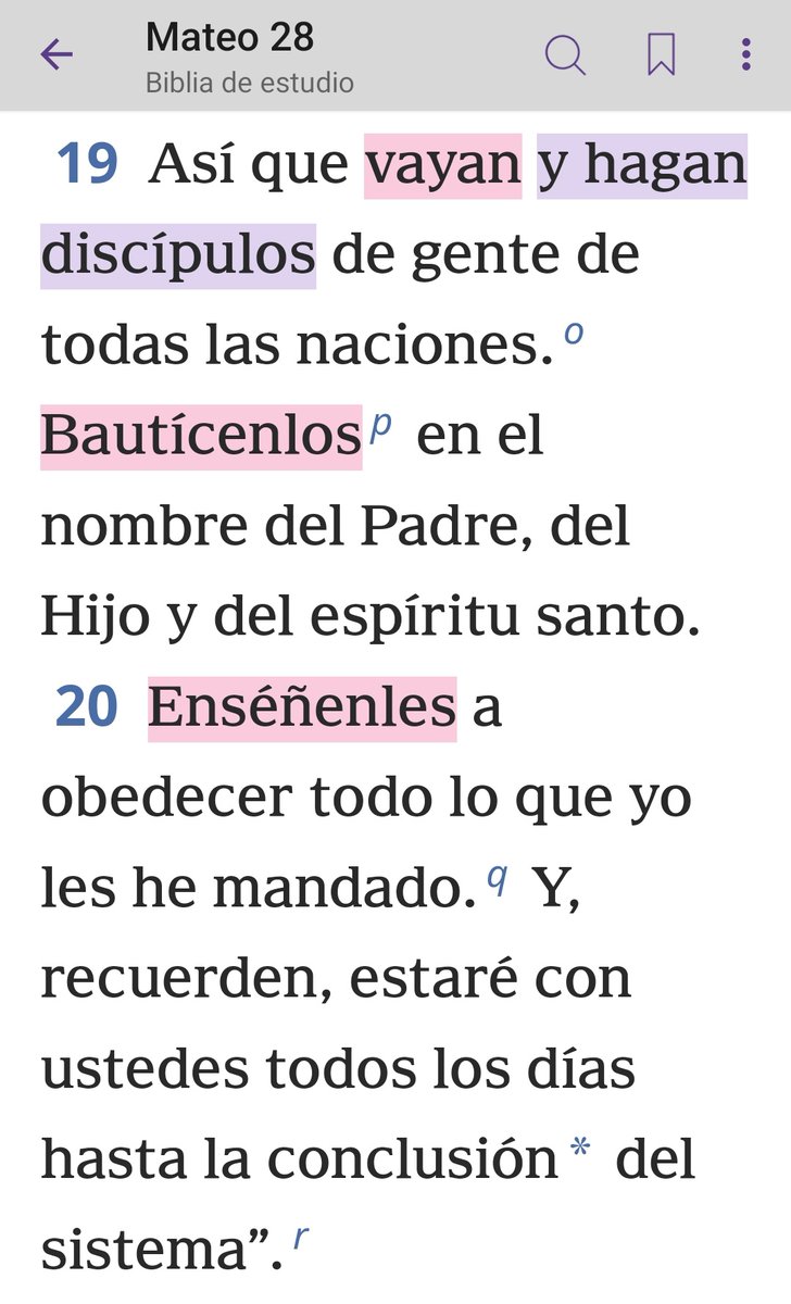 @jorgefranciagt @psalgados La forma principal de Jesús fue buscar a las personas, no esperar a que vengan. Incluso entre aldeas y cuidades. Además Jesús antes de ir al cielo les ordenó a sus discípulos 'VAYAN y HAGAN discípulos' La labor en su mayor parte es salir a buscar a los dispuestos a vida eterna