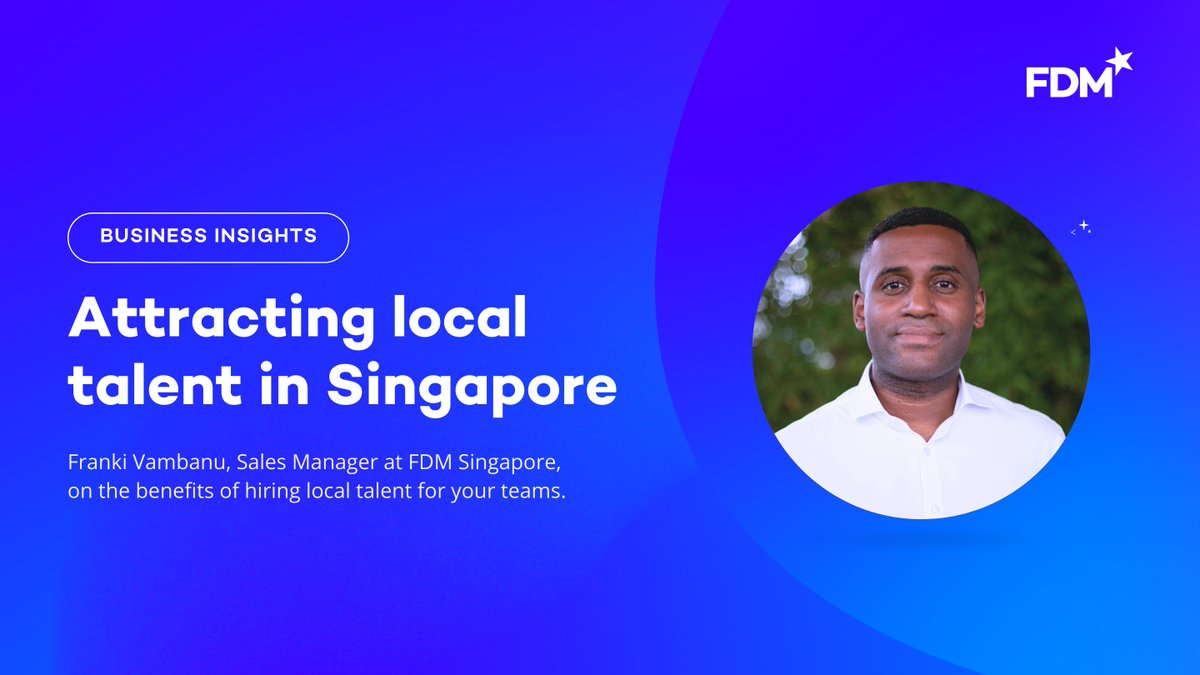 FDMGroup's tweet image. #Singapore, the &quot;Silicon Valley of Asia,&quot; faces challenges in meeting tech talent demands as the industry grows. Relying on foreign talent is a short-term solution - discover the benefits of tapping into the local talent pool: bit.ly/44QeDLF

#FDMcareers #FDMblogs
