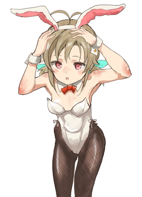 #姫路果代子生誕祭2023 #はいふり バニーの日ということで白バニーかよちゃん 