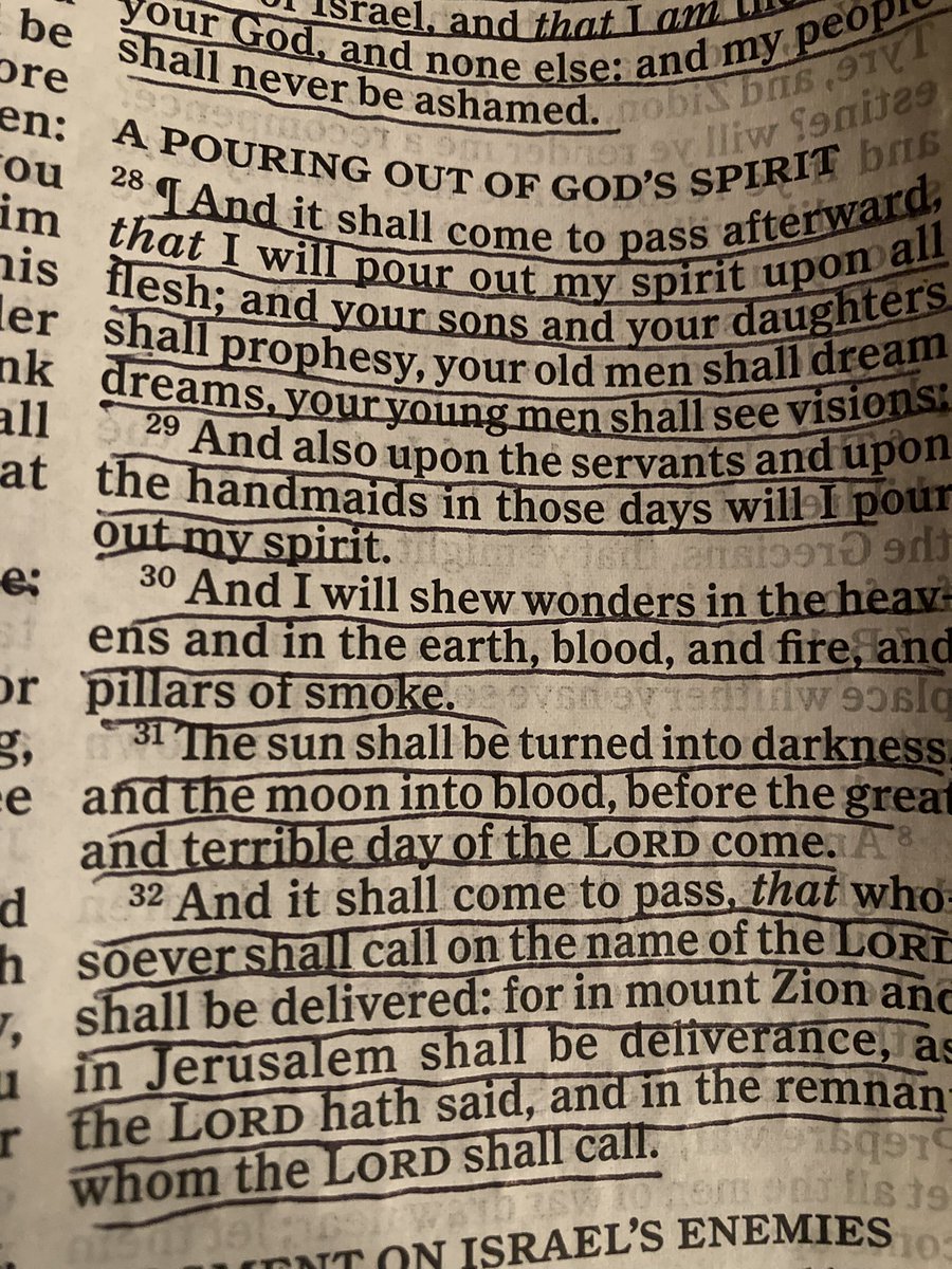 Joel 2:28-32🔥🔥🔥