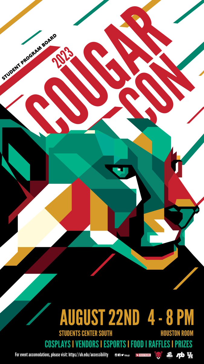 coogesports's tweet photo. #CougarCon is back and better than ever! We saw your demand for this event last year and are prepared for the crowds this year.
Triple the room, double the food, and more efficient check-in. You won't want to miss it.
August 22nd 4-8 PM https://t.co/qF4o5xHj4a