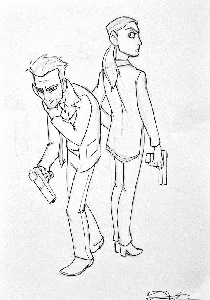 E1991Creations's tweet photo. A Max Payne and Mona Sax commission done by the splendid @Abeyance_artist!
It's so cool this drawing!!
Sublime work Tanya as usual!! ๐๐๐
#maxpayne #videogame #commission #splendid #monasax #drawing #videogamecharacter #new #pencilart #art #gun #neonoir https://t.co/oYAQjGycIj