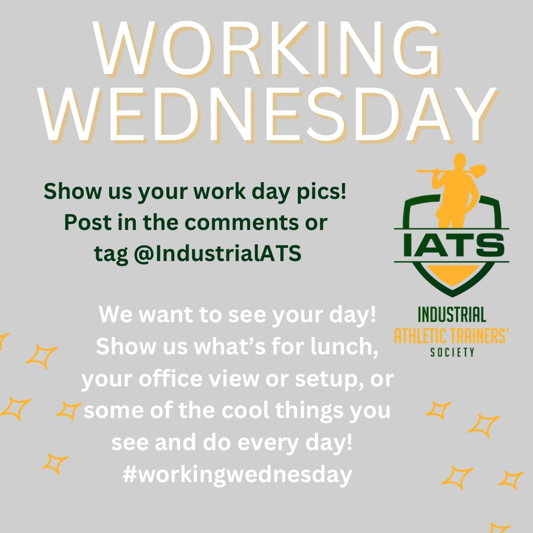 Industrial Athletic Trainers' Society tweet media