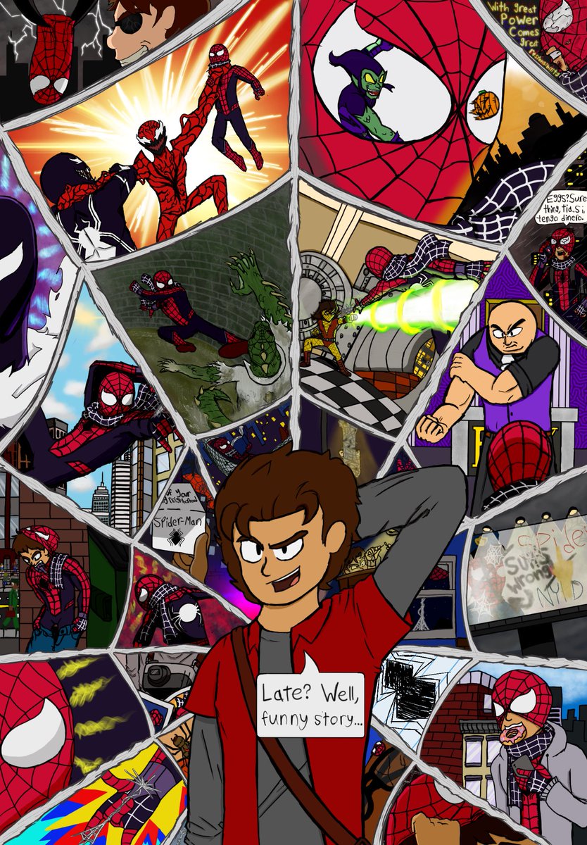 PengoDraws's tweet photo. The Striking Spider-Man
My version of the web slingers mythos
Happy #SpiderManDay https://t.co/l6aJcgDwtV