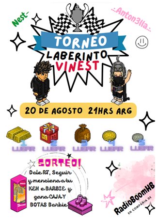 ¡Los Esperamos con mucha Emoción! 🥰

¡Los ganadores Del sorteo se van a dar a conocer en la misma fecha del torneo! 🙌

¡Mucha Suerte!😊

-VN