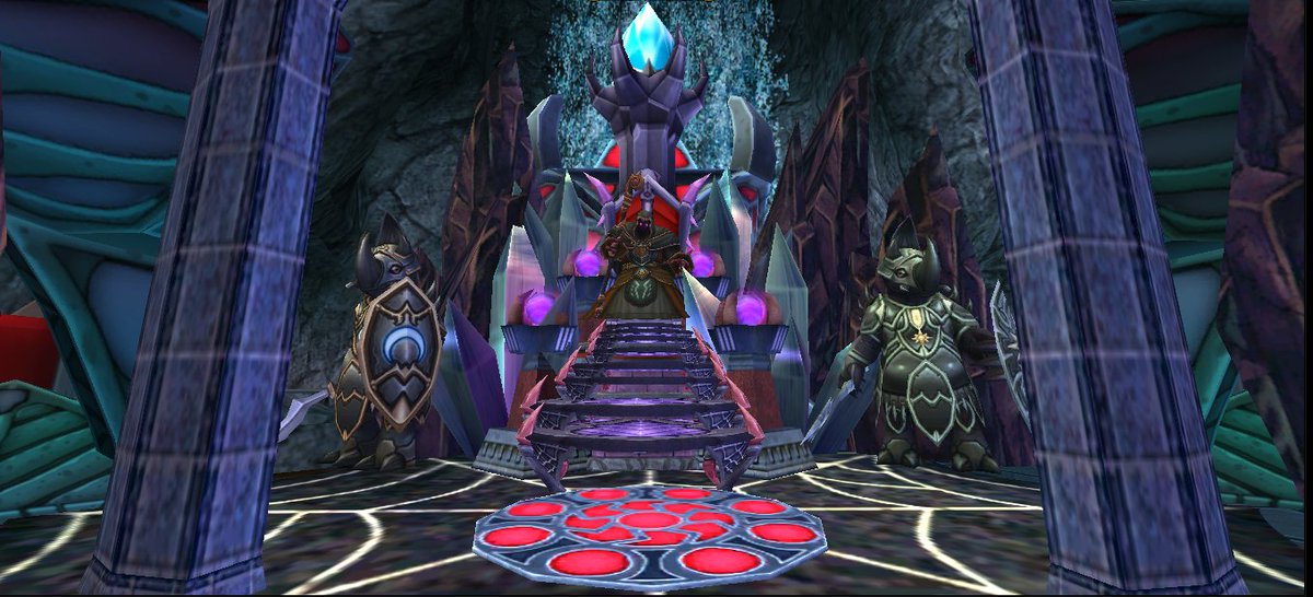 ApparentlyMe4's tweet image. Reupload of my Watchtower Hall in the style of the Shadow Web! Didn’t want to get disqualified from the #spiralcup but luckily my part is done now! Morganthe has crashed into a dark cave and the Umbral Legion, along with an old foe, have come to release her!