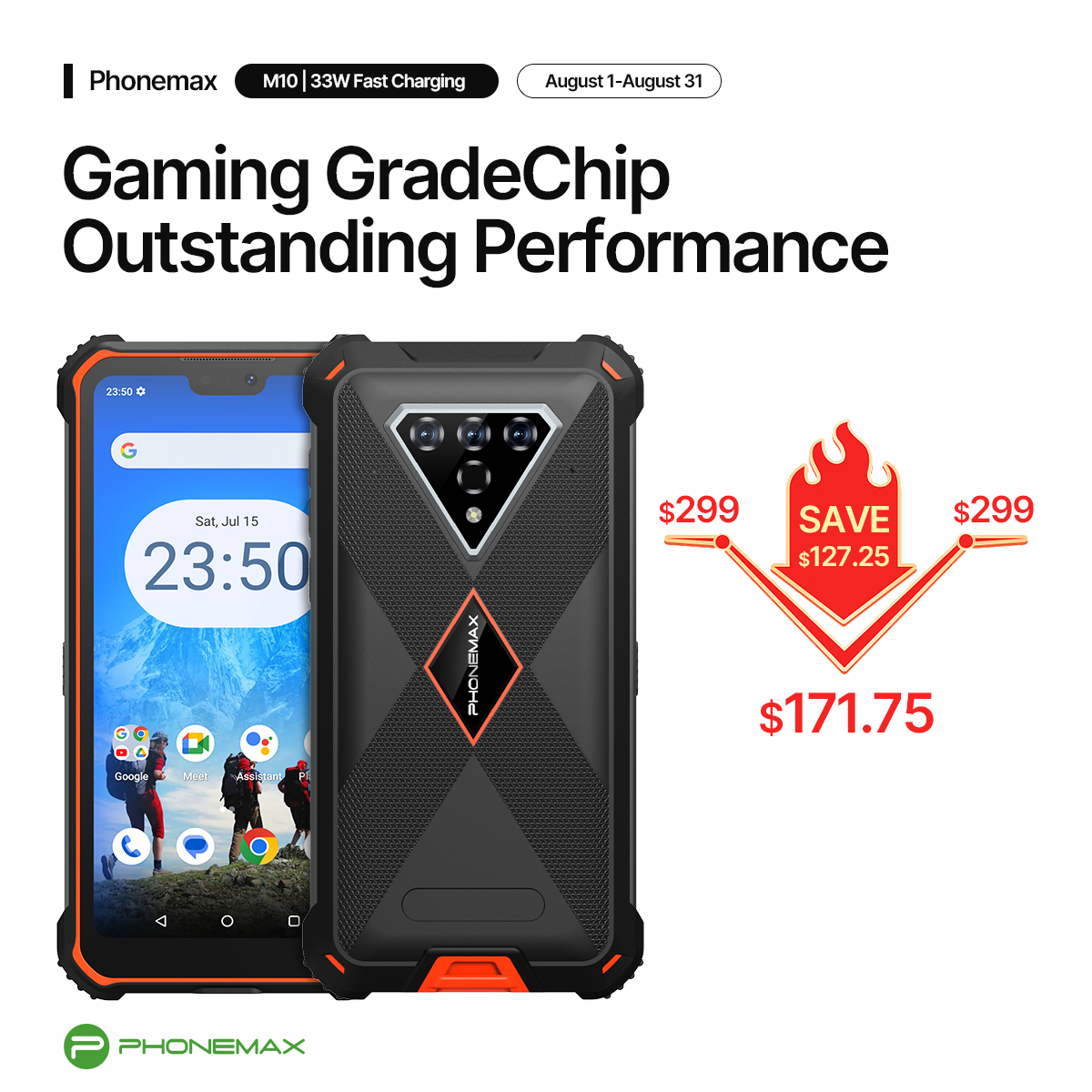 PhonemaxMobile's tweet photo. Get ready to experience The King Battery, King Display and King Speed🔥 #PhonemaxM10 
📷Save $127.25 Off：https://t.co/q1TvjQ90Dr 
📷Promo code: Discount25 https://t.co/luFWQSqaJg