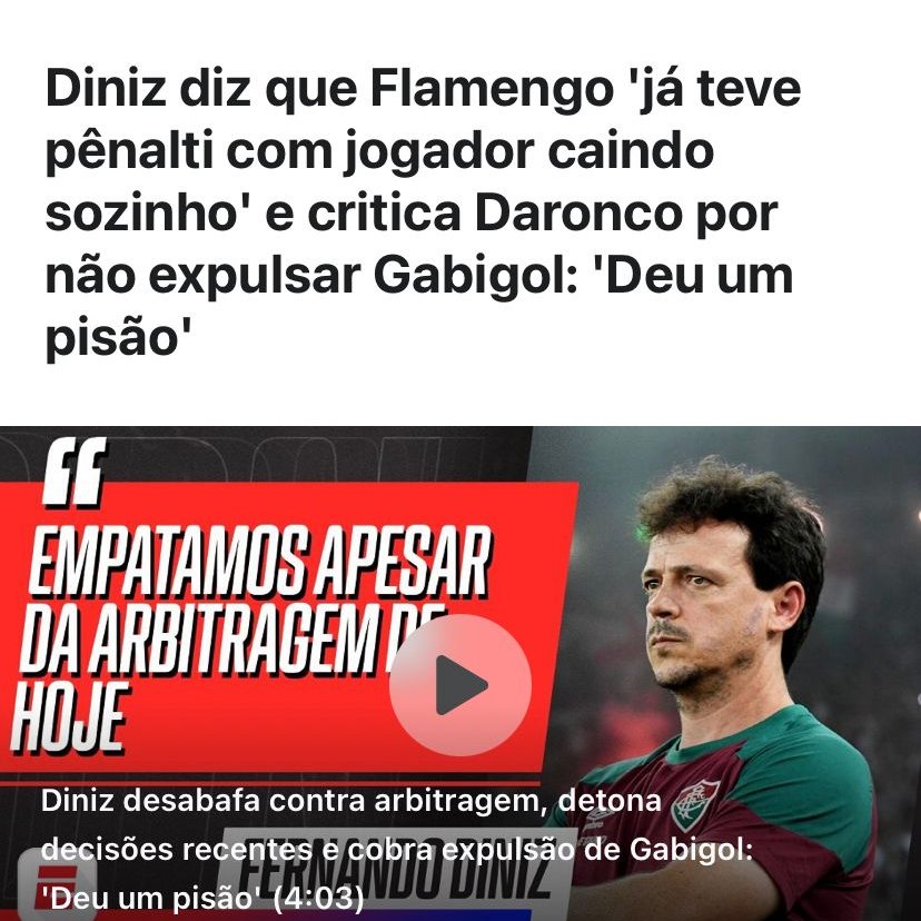 maurocezar's tweet photo. Seria interessante o técnico da seleção brasileira e do Fluminense se decidir... 😂 https://t.co/vvIb8BVk0o