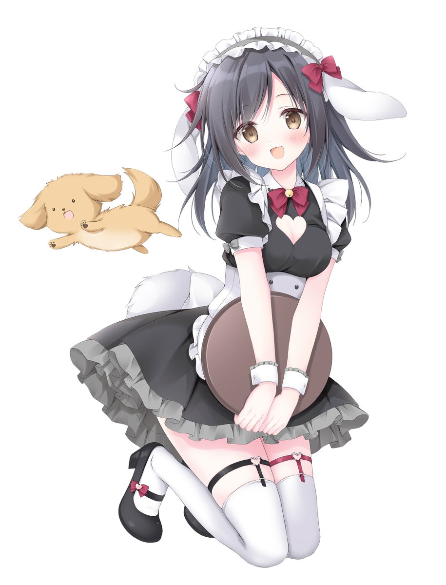 「うさぎさんの日ですね!!  #バニーの日」|梱枝りこ🐶冰剣の魔術師アニメお疲れ様でした！のイラスト