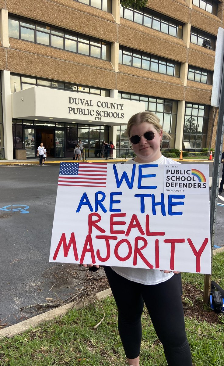 The young people of FL won’t allow @RonDeSantis & @EducationFL to white-wash AA history!! 

With the @FlaDems investing $1 million in voter registration before the end of 2023, now is the perfect time to get involved with @JaxYoungDems to help us vote these crooks out of office!