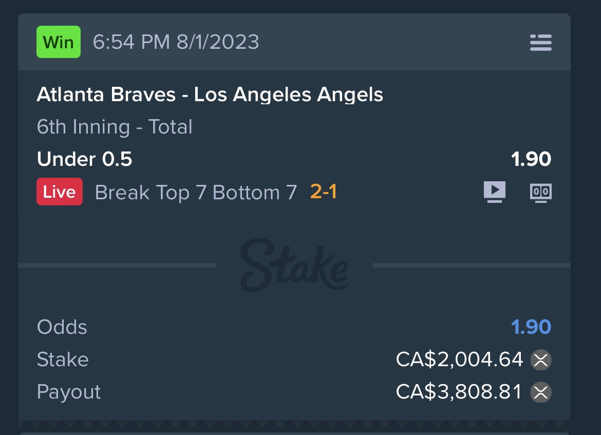 SportsKingPing's tweet photo. Couple nice live winners! 💰💰💰

This is what I do, WIN!……besides that strider bet https://t.co/ekKb5Qpnl1