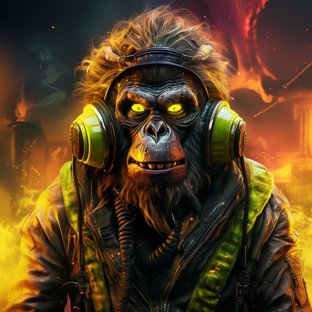 metaexplorer21's tweet photo. Had some amazing art reveal from @Unrecycling Toxic Mutant monkey gang #TMMG Ape crew #TMMG https://t.co/jSuLpgP6WR https://t.co/b73kpgC39e