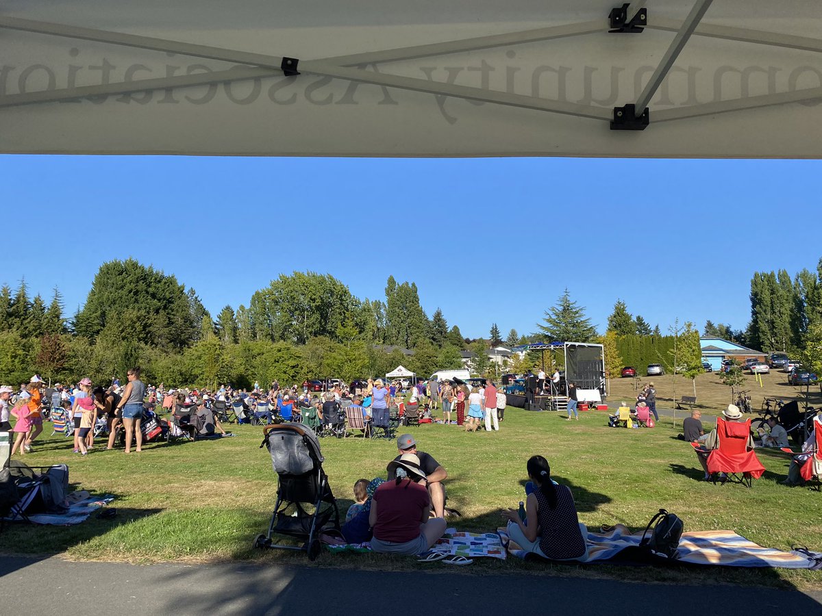 The #saanich #MusicInThePark STARTS at Brydon Park in Royal Oak. The