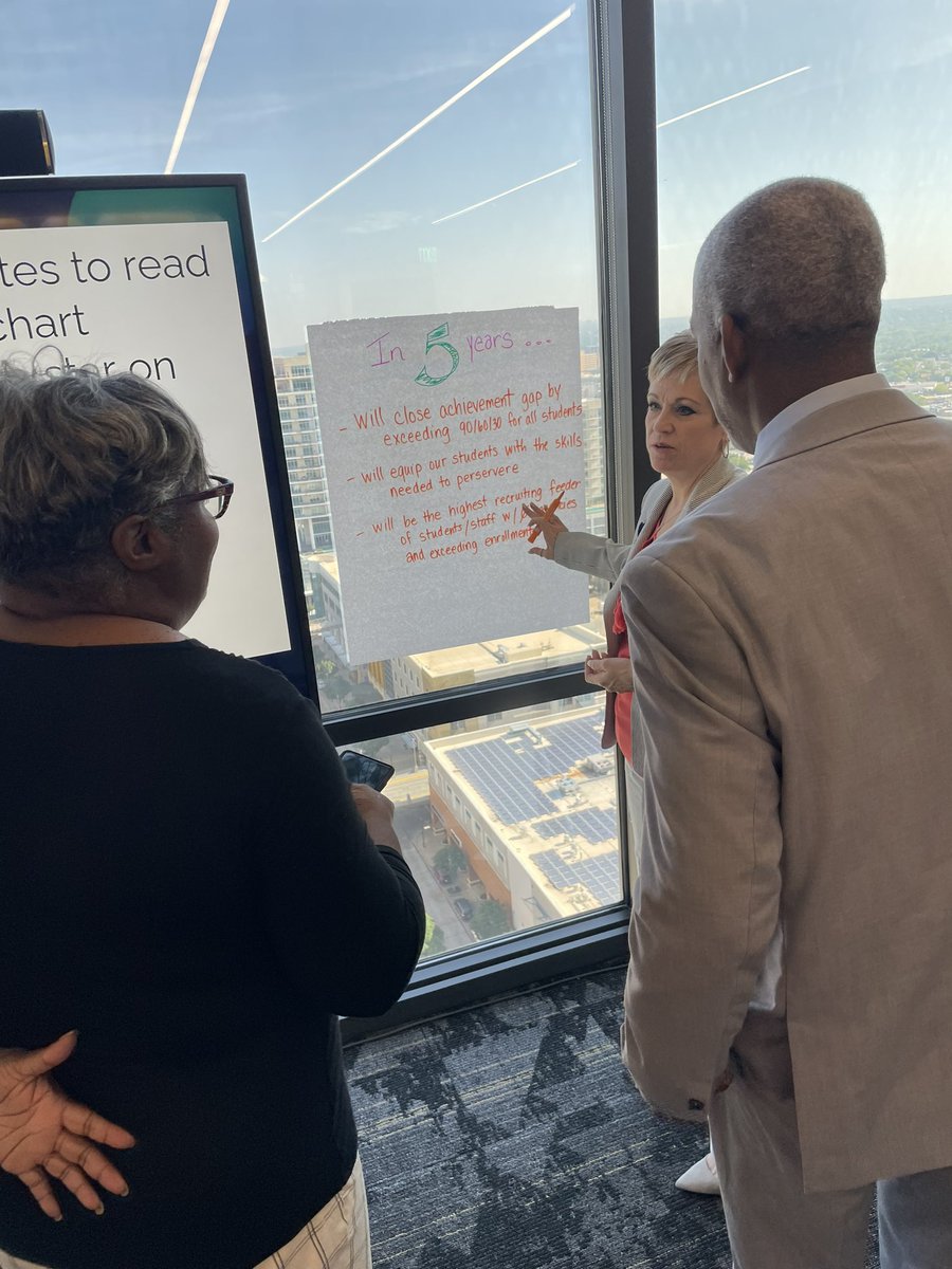 L_G_Hdz's tweet photo. Developing a shared vision, mission and values to guide our work ahead. #SpruceVTStars @Region2DISD @TeamDallasISD https://t.co/eJ6x7H60pk