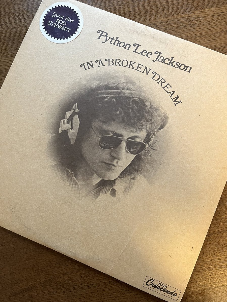 Corellismandlin's tweet photo. #RodStewart
#ロッド・スチュワート擁護キャンペーン
箸休め
#PythonLeeJackson
『In A Broken Dream』（1972）
#音楽好きと繋がりたい

オーストラリアの4人組ブルース・ロック・バンド、パイソン・リー・ジャクソンが72年にリリースした唯一のアルバム。
シンガーとして3曲にフェイセズ加入前の↓① https://t.co/Wry6NG4by3