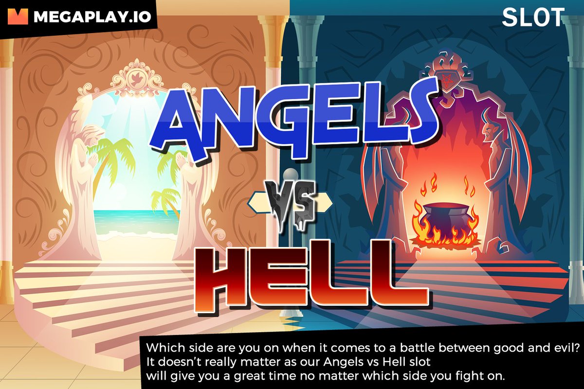 Which side are you on in the battle between good 👼 and evil 👿?
It really doesn't matter which side you're on, as our Angels vs Hell slot
will provide you with great moments 😀🤑.

🐯 Play Now: megaplay.io/original-slots…

#Slot #Bitcoin #Binance #Ethereum #Cryptocurrency #Giveway