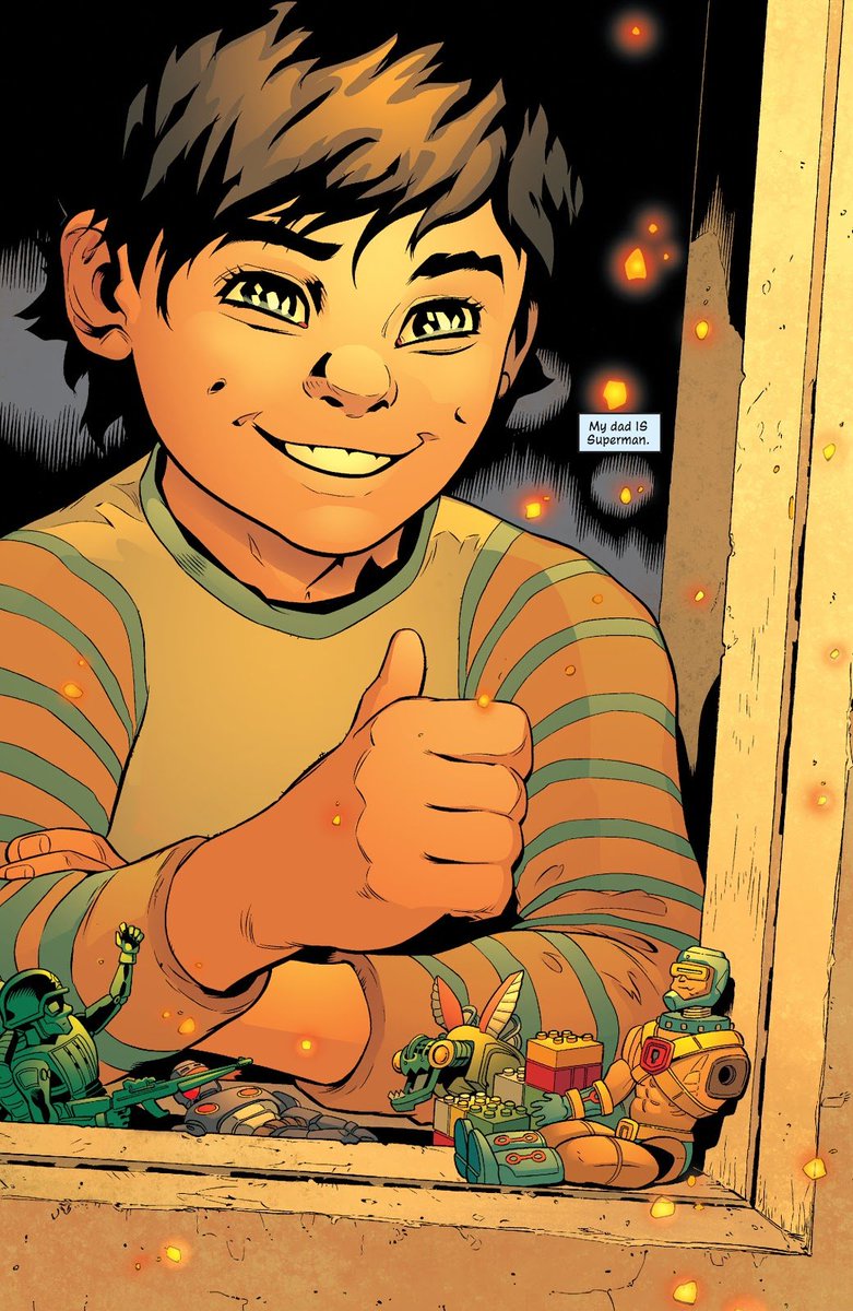 JonKentDaily's tweet photo. Comic → Superman (2016) 
Issue #1 by Peter J. Tomasi &amp; Patrick Gleason

Our lovely little Jon! 
Son of Superman, such a beloved kid 🦸💙 https://t.co/LpDFlCPBam