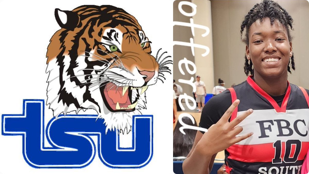 I'm excited to announce that after speaking with @CoachTTE. I was offered a scholarship from @TSUTigersWBB. Thank you Coach Ty Evans and your coaching staff for the opporunity. #offered #iamangelawilliams10 #svlm
#FBCSouth2024