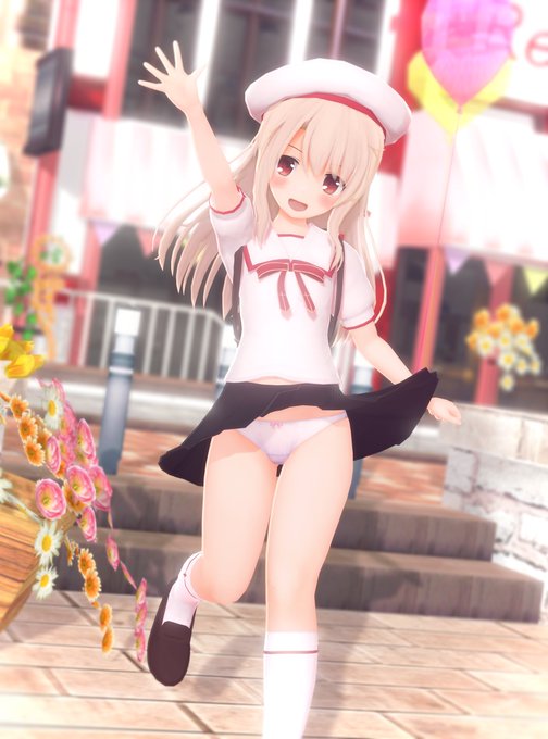 制服イリヤちゃんとぱんつ! 