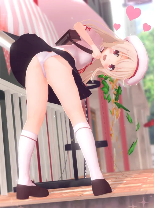 制服イリヤちゃんとぱんつ! 
