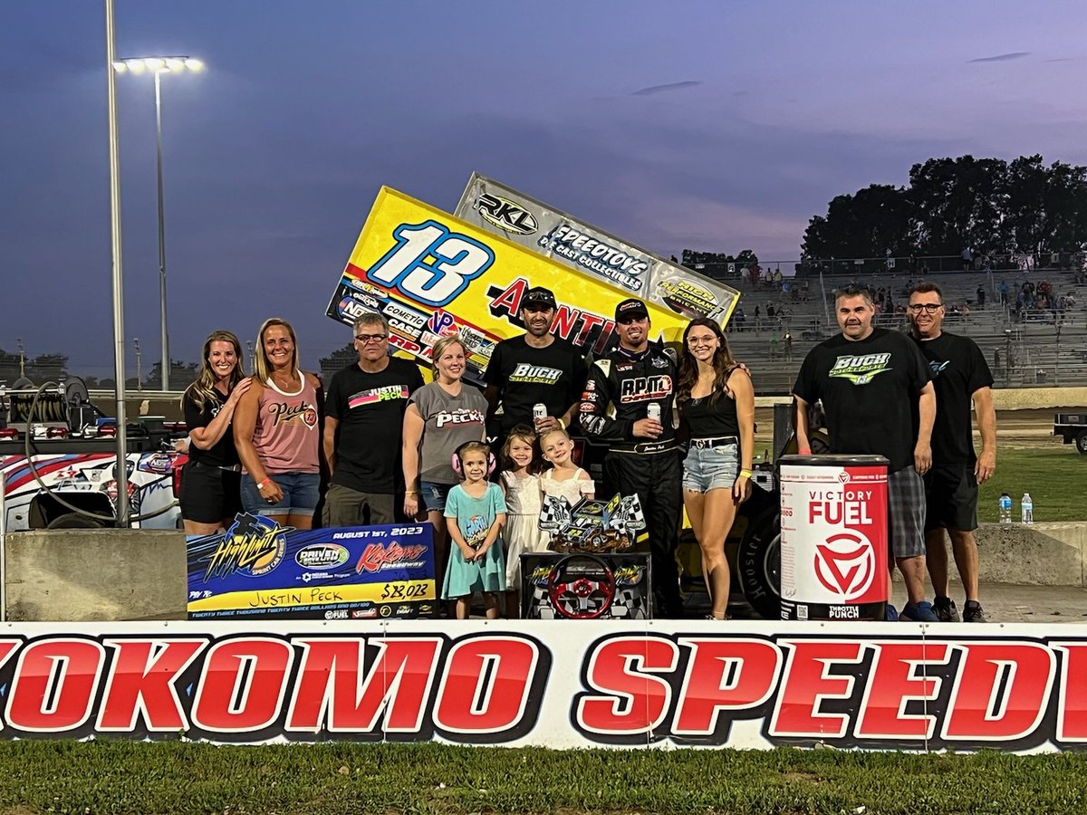hosehead33's tweet photo. Winner @kokomospeedway @HighLimitRacing @justin_peck5 @Buchsprint13 @BuchsMisfits13 @SprintCarNews @UsaSprint https://t.co/Nx0MuR0zjj