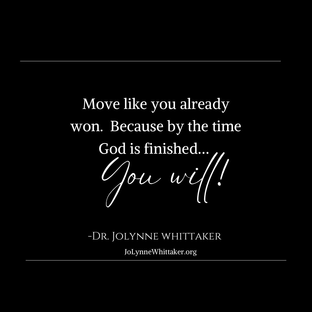 DrJoLynneW's tweet photo. ▪️Romans 8:28
And we know that all things work together for good to them that love God, to them who are the called according to his purpose.

Verse 31:
What shall we then say to these things? If God be for us, who can be against us?

•••

In Anointed August… I need you to go ahead and move like you already WON… because by the time God is finished, YOU WILL.

𝒟𝓇. 𝒥𝑜𝐿𝓎𝓃𝓃𝑒 𝒲𝒽𝒾𝓉𝓉𝒶𝓀𝑒𝓇
𝘑𝘰𝘓𝘺𝘯𝘯𝘦𝘞𝘩𝘪𝘵𝘵𝘢𝘬𝘦𝘳.𝘰𝘳𝘨