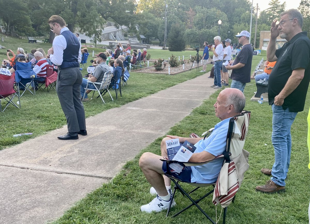 It is always great to be with friends in Newton County at the annual Newton County Watermelon Feed in beautiful Big Spring Park.