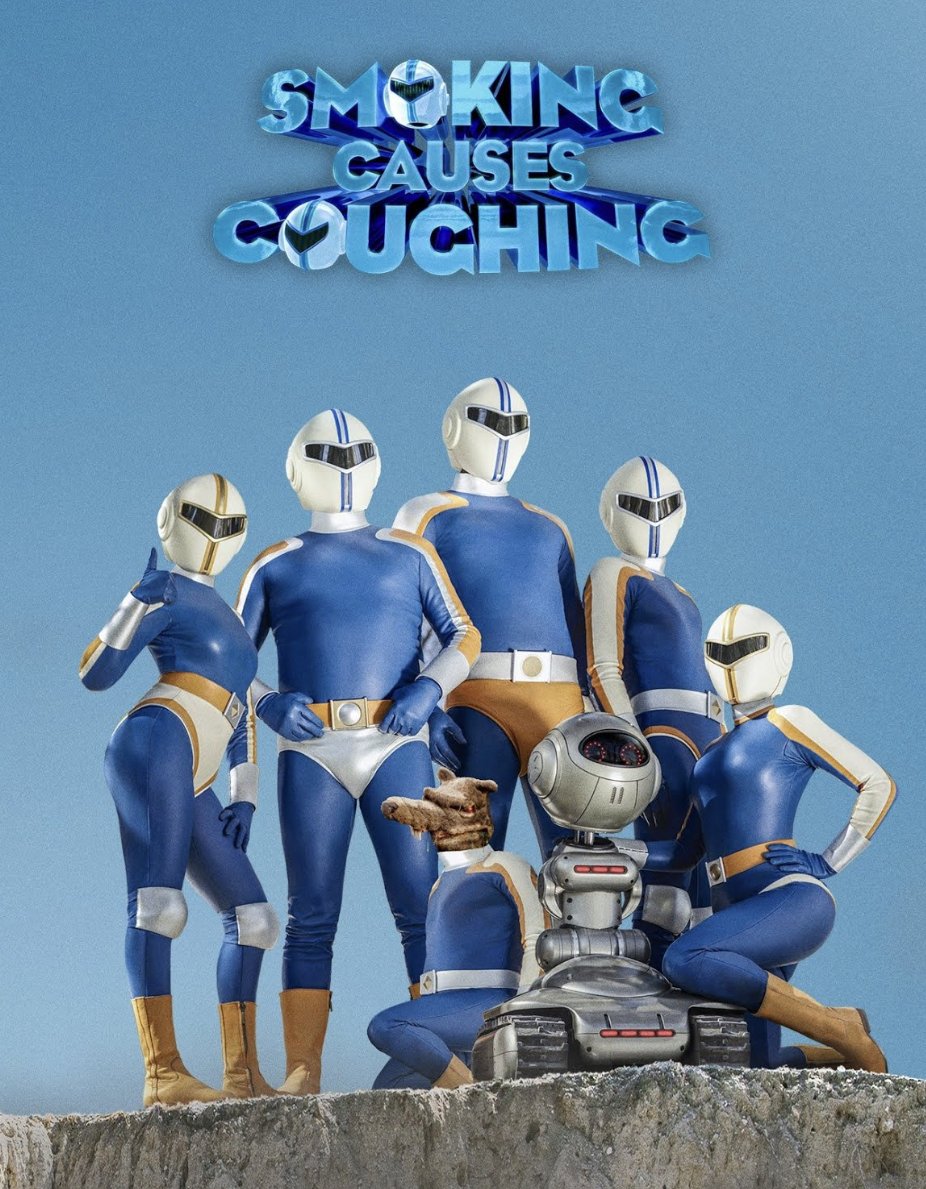 Thanks to @ScreamingAges for the recommendation here! It's weird, it's dumb, it's fun and it spoofs the Super Sentai genre so you know I had to watch it. I loved it! Streaming on Hulu
7/10
#smokingcausescoughing