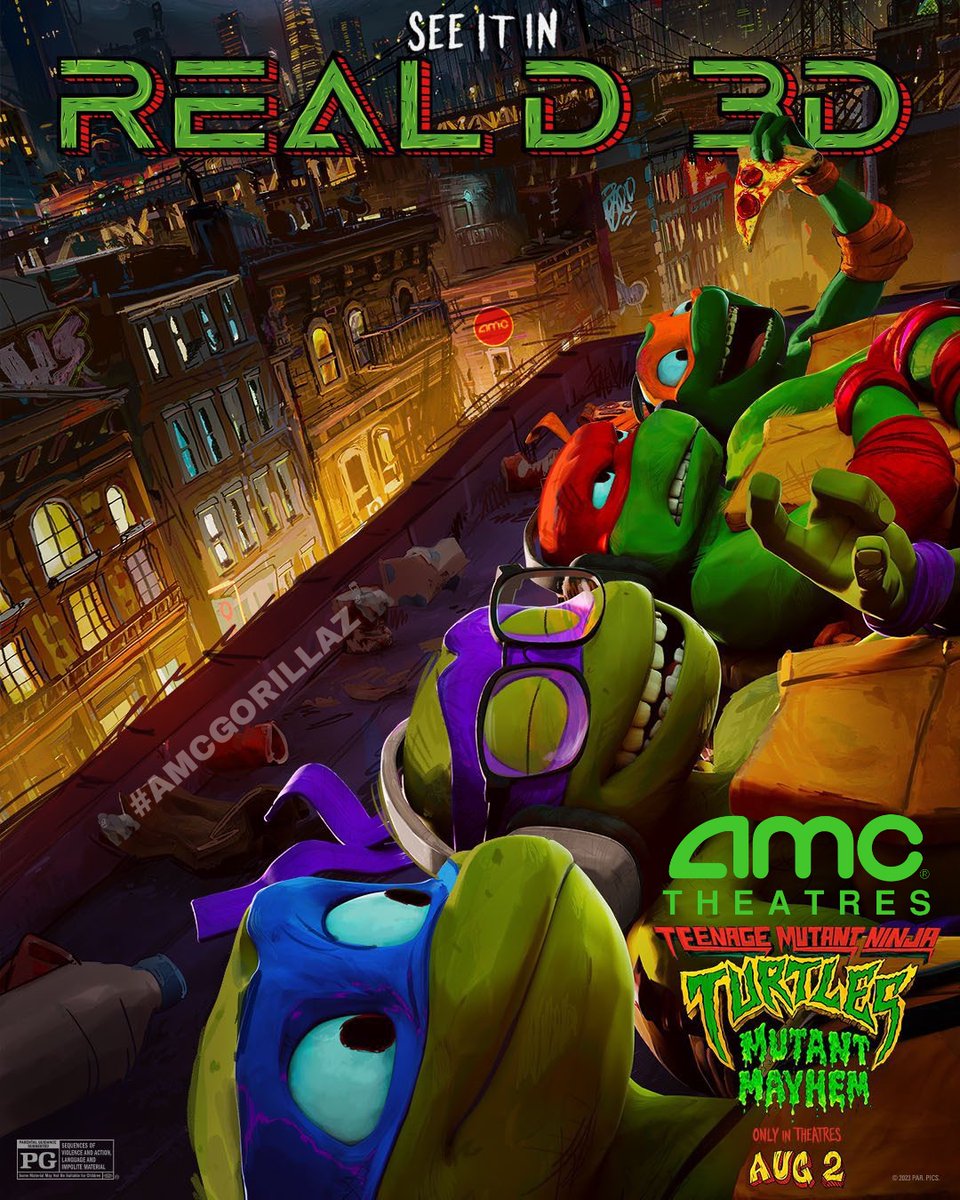 LowscrowTom's tweet photo. Great Reviews already coming out! Are you going to see this?
#TMNTMovie
#Toozeday
#AMC https://t.co/5etTUmR41X