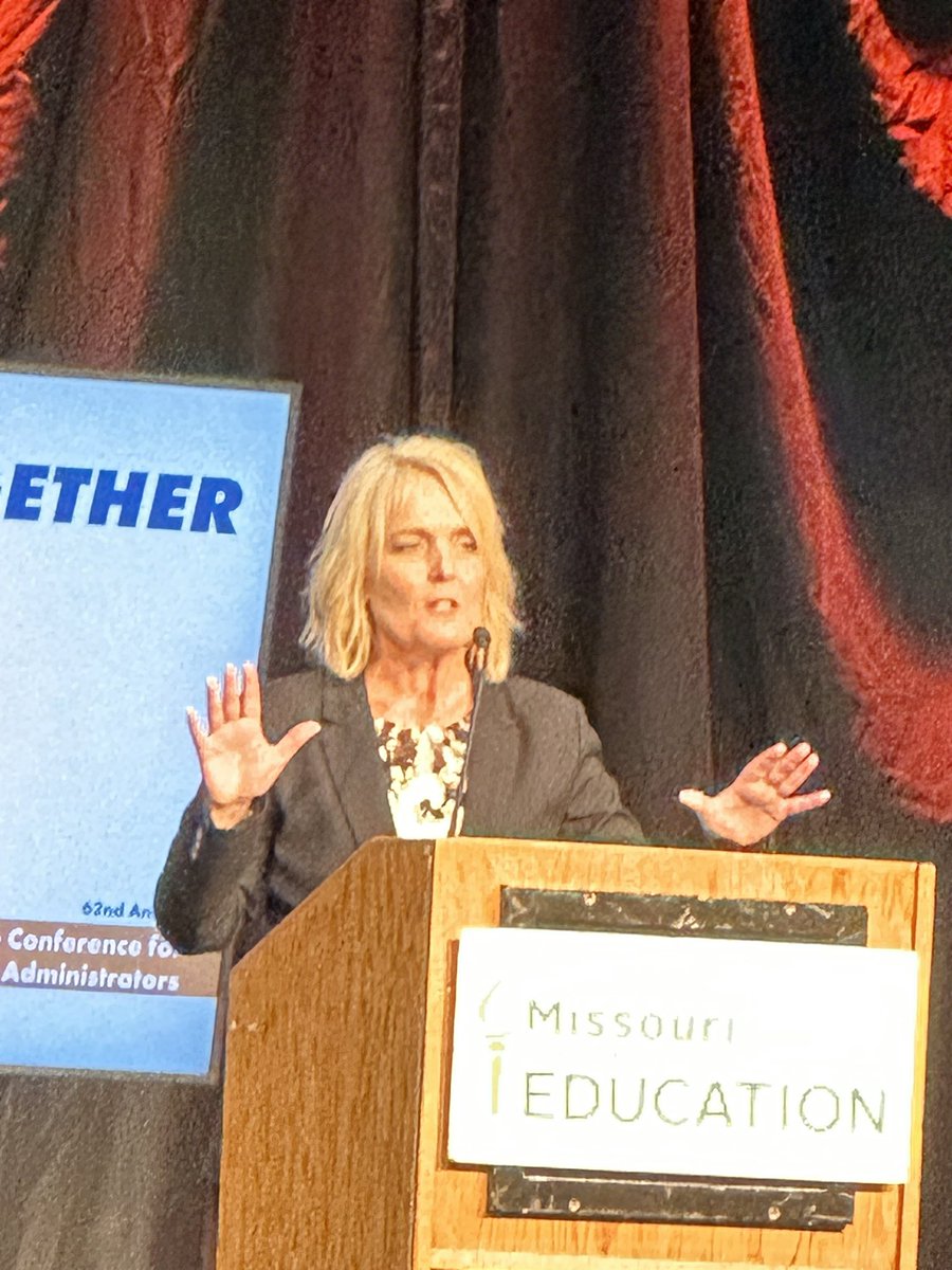 Great messages today from our Governor and Commissioner at the 62nd Annual Conference for School Administrators. Excited for where education is going in our State.