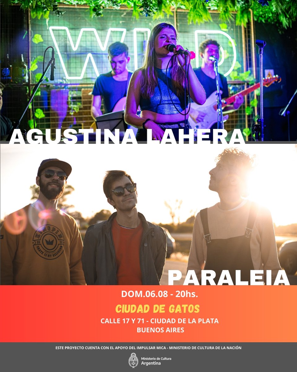 ⚡️Próximo domingo en #ciudaddegatos (La Plata)